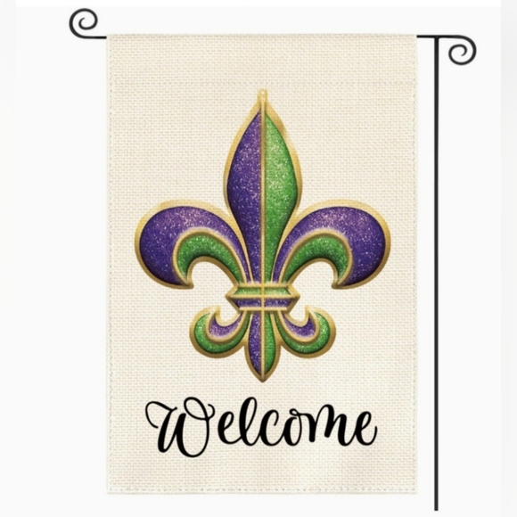 Avoin Colorlife Other - COPY - Mardi Gras Welcome Flag